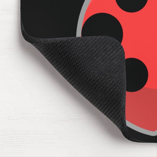 Kawaii Marienkäfer Mousepad (Ecke)