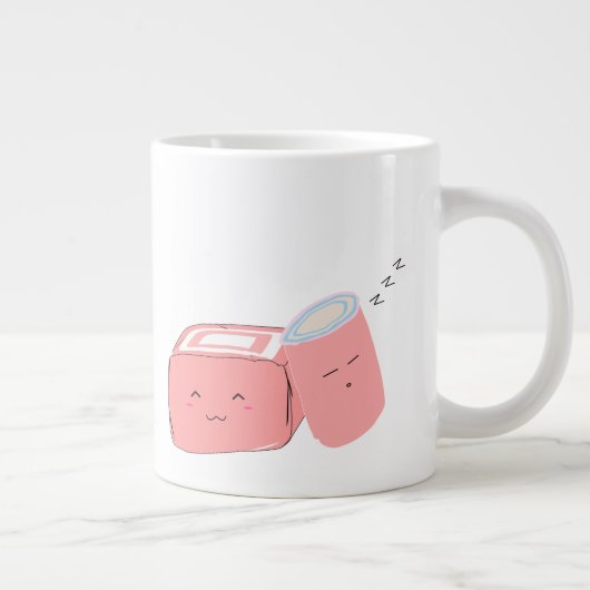 Kawaii Marshmallow | Spezielle Tasse (Rechts)