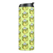 Kawaii Matcha Swiss Roll Bear Cake Thermosbecher (Nach links gedreht)