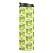 Kawaii Matcha Swiss Roll Bear Cake Thermosbecher (Nach rechts gedreht)