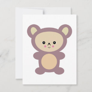 Kawaii mauve Teddy