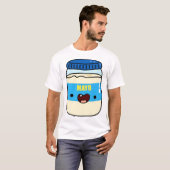 Kawaii-Mayonnaiseglas T-Shirt (Vorne ganz)