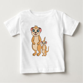 Kawaii Meerkat & Ihre kleine Schwester Baby T - Sh Baby T-shirt