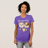 Kawaii Meerschweinchen T-Shirt (Vorne ganz)