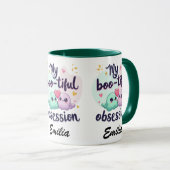 Kawaii Mein bootischer Obsession Name Halloween Tasse (VorderseiteRechts)