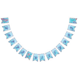 Kawaii Mermaid Party Wimpelkette