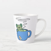 Kawaii Mint Pig Tasse (Rechts)