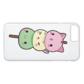 Kawaii Mochi Kätzchen Case-Mate iPhone Hülle (Rückseite (Horizontal))