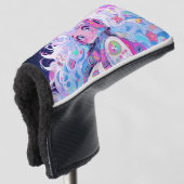 Kawaii Moe Pastel Space Astronaut Anime Girl Golf Headcover (3/4 Vorderseite)