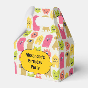Kawaii Monster Birthday Party Gevor Box Geschenkschachtel