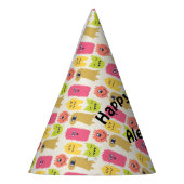 Kawaii Monster Birthday Party Hat Partyhütchen (Links)