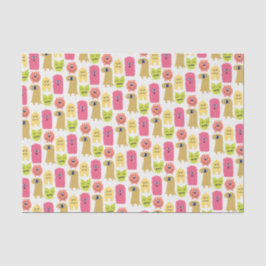 Kawaii Monster Birthday Tissue Paper Seidenpapier