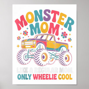 Kawaii-Monster-Mama wie normale Mutti, aber sehr c Poster