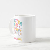 Kawaii Monster Mom Like Regular Mommy But Wheelie Kaffeetasse (Vorderseite Links)
