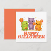 Kawaii Monsters & Lollipops Halloween (Vorne/Hinten)
