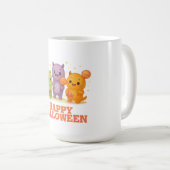 Kawaii Monsters & Lollipops Halloween Kaffeetasse (VorderseiteRechts)