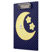 Kawaii Moon and Stars Clip Board Klemmbrett (Links)