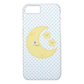 Kawaii Moon and Stars iPhone Case (Rückseite)