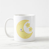 Kawaii Moon and Stars Tasse (Links)