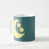 Kawaii Moon and Stars Tasse (Vorderseite Links)