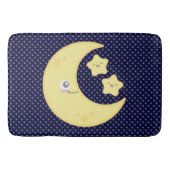 Kawaii Moon & Stars Bath Mat Badematte (Vorderseite)