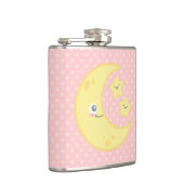 Kawaii Moon und Stars Flask Flachmann (Rechts)