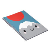 Kawaii Mt Fuji Notizblock (Rechte Seite)