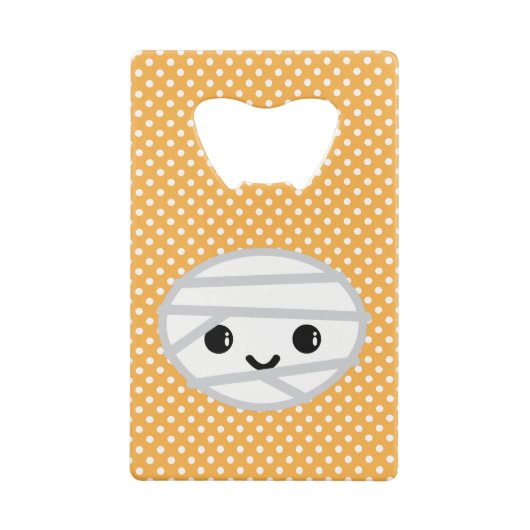 Kawaii Mummy Bottle Opener Kreditkartenflaschenöffner (Rückseite)