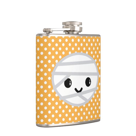 Kawaii Mummy Flask Flachmann (Rechts)