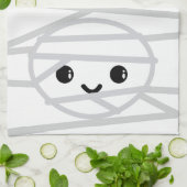 Kawaii Mummy Kitchtuch Geschirrtuch (Gefaltet)
