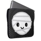 Kawaii Mummy Laptop Sleeve (Vorne Rechts)