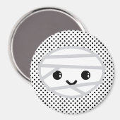 Kawaii Mummy Magnet (Vorderseite/Rückseite)