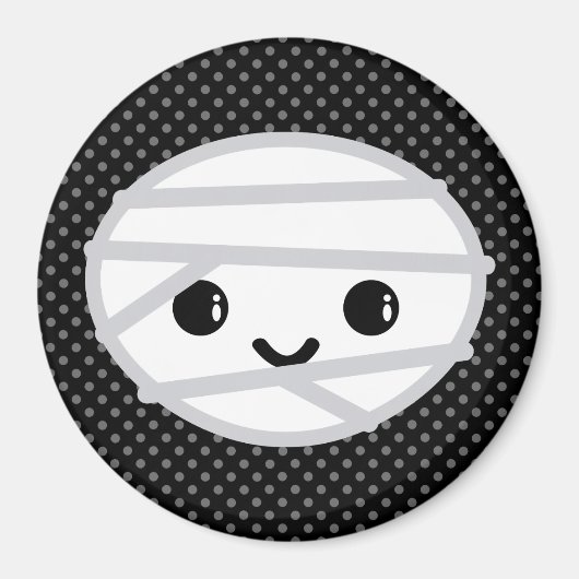 Kawaii Mummy Magnet (Vorne)