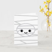 Kawaii Mummy Note Card Karte (Gelbe Blume)