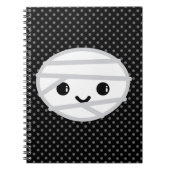 Kawaii-Mummy-Notebook Notizblock (Vorderseite)