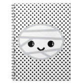 Kawaii-Mummy-Notebook Notizblock (Vorderseite)