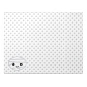 Kawaii Mummy Notepad Notizblock (Vorderseite)