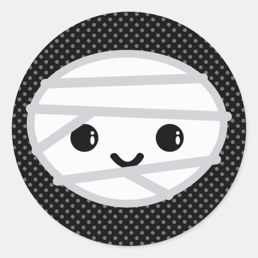 Kawaii Mummy Stickers (Vorderseite)