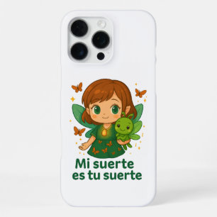 Kawaii Muse & Lucky Cricket – Fortune iPhone-Hülle iPhone 16 Pro Max Hülle