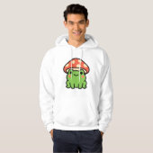 Kawaii Mushroom Frog Hoodie (Vorne ganz)