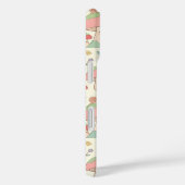 Kawaii Mushroom Snail Pattern Phone Case (Rückseite / Rechts)