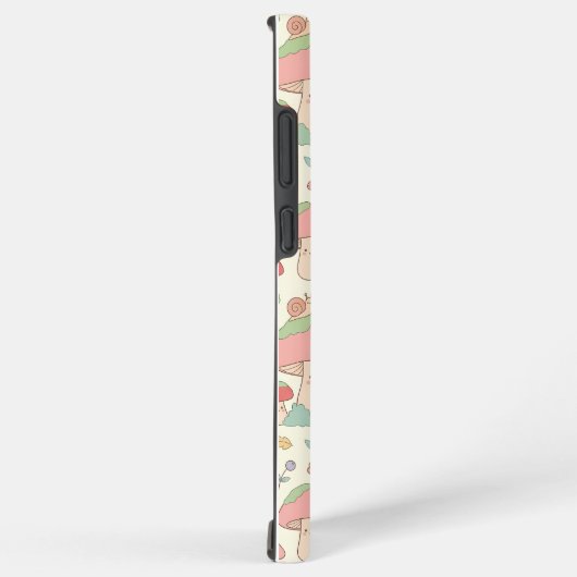 Kawaii Mushroom Snail Pattern Phone Case Samsung Galaxy Hülle (Rechte Seite)