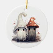 Kawaii Mushroom Trolli Keramik Ornament (Vorne)