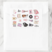 kawaii music stickers pack (Tasche)