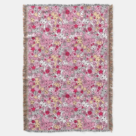 Kawaii Muster Decke (Vorderseite Vertikal)