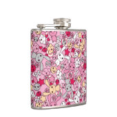 Kawaii Muster Flachmann (Rechts)