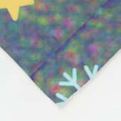 kawaii Muster Fleecedecke (Ecke)
