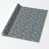 Kawaii-Muster Geschenkpapier (Ungerollt)