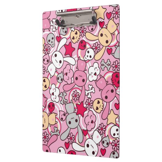 Kawaii Muster Klemmbrett (Links)