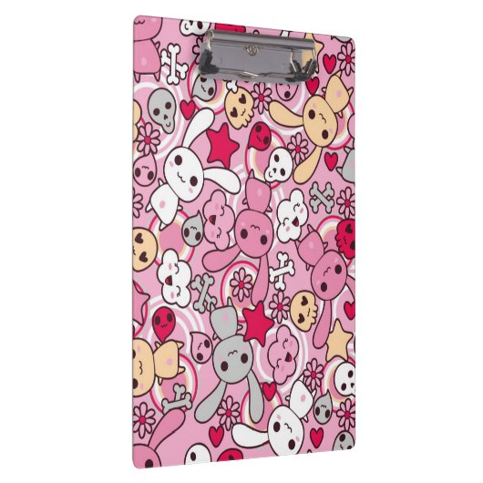 Kawaii Muster Klemmbrett (Rechts)